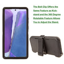 Shockproof Case for Samsung Galaxy Note 20 Cover Clip