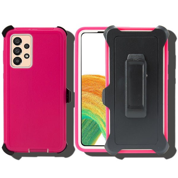 Shockproof Case for Samsung Galaxy A33 5G Cover Clip Rugged Heavy Duty