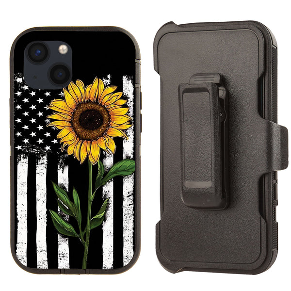 Shockproof Case for Apple iPhone 15 Cover Clip Rugged Heavy Duty