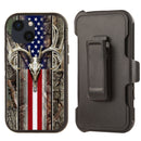 Shockproof Case for Apple iPhone 16 Deer Skull Cover Rugged With Clip