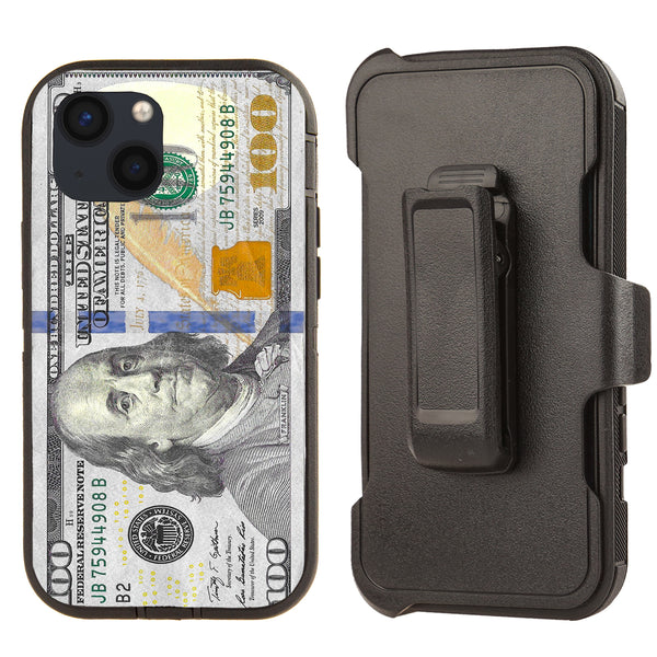 Shockproof Case for Apple iPhone 13 With Clip Rugged Heavy Duty