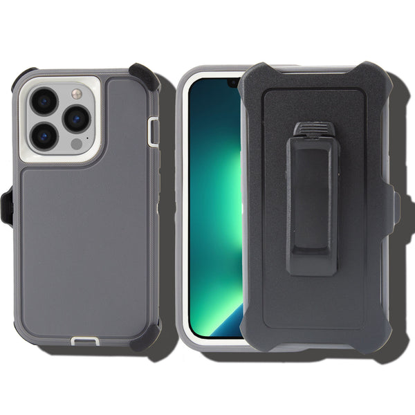 Shockproof Case for Apple iPhone 13 Pro Cover Clip Rugged Heavy Duty