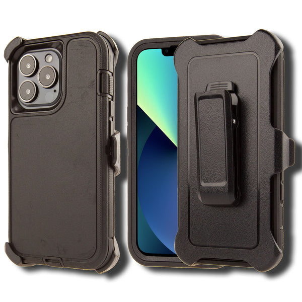 1BKBK: Defender Case with Picture Number "1BKBK" (Black and Black）