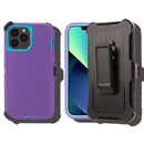 Shockproof Case for Apple iPhone 13 Pro Max Cover Clip Rugged Heavy Duty