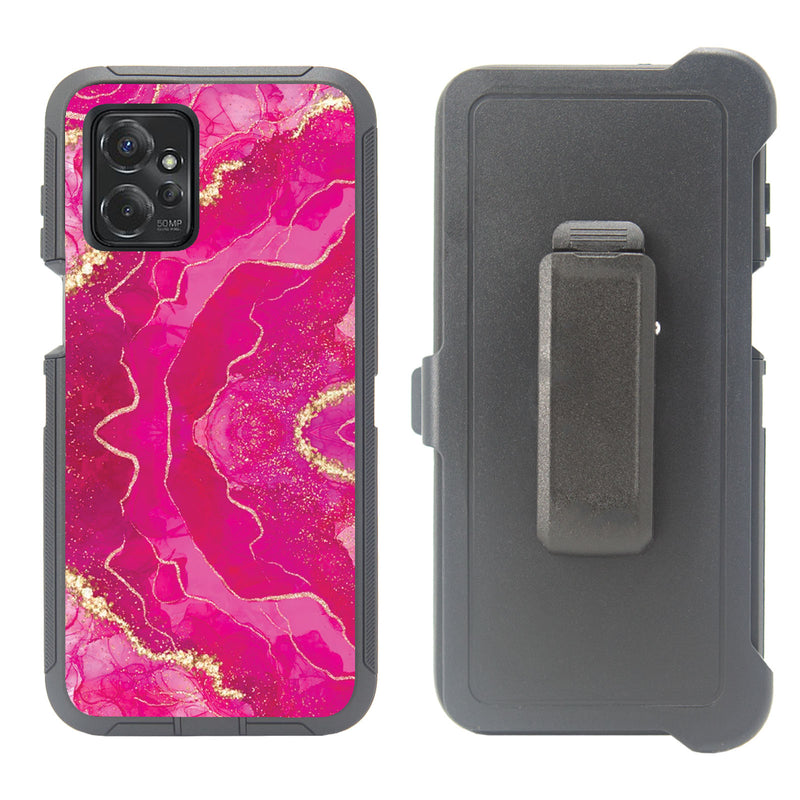 Shockproof Case for Motorola Moto G Pure (2023) G Power (2023) Clip Rugged Heavy