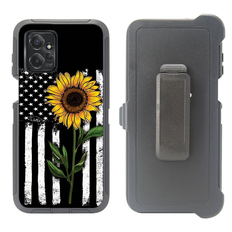 Shockproof Case for Motorola Moto G Pure (2023) G Power (2023) Clip Rugged Heavy