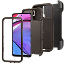 Shockproof Case for Motorola Moto G Pure (2023) G Power (2023)Snap on Cover Clip Rugged Heavy