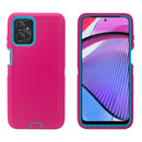 Shockproof Case for Motorola Moto G Pure (2023) G Power (2023) Snap on Cover Clip Rugged Heavy