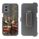 Shockproof Case for Motorola Moto G 5G (2024)/ G Play 5G (2024) Clip Rugged Heavy Duty