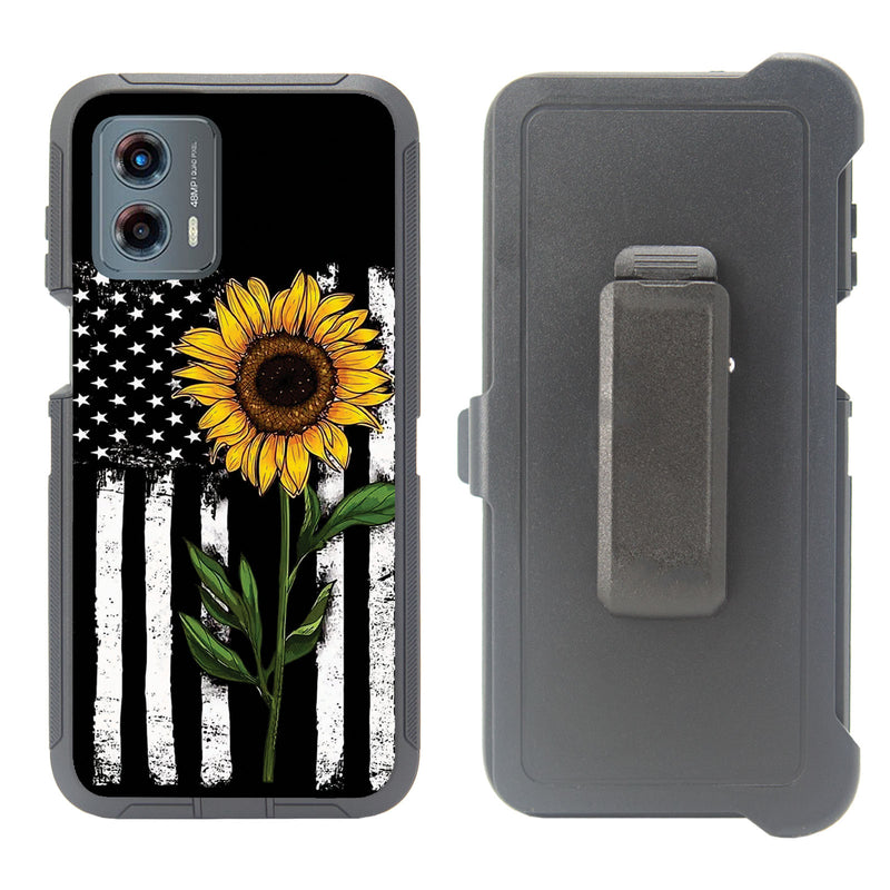 Shockproof Case for Motorola Moto G 5G (2023) Clip Rugged Heavy Duty