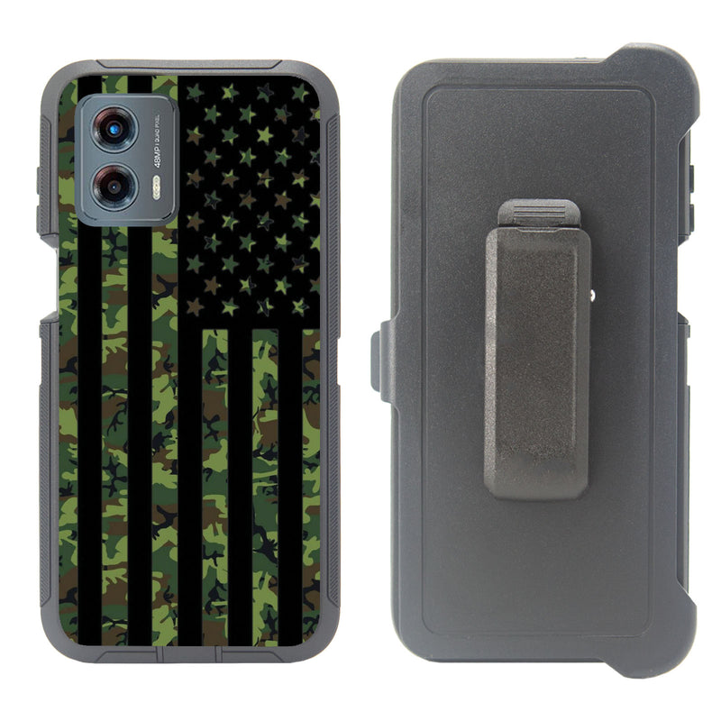 Shockproof Case for Motorola Moto G 5G (2023) Clip Rugged Heavy Duty