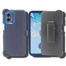 Shockproof Case for Motorola Moto G 5G (2023) Snap on Cover Clip Rugged Heavy