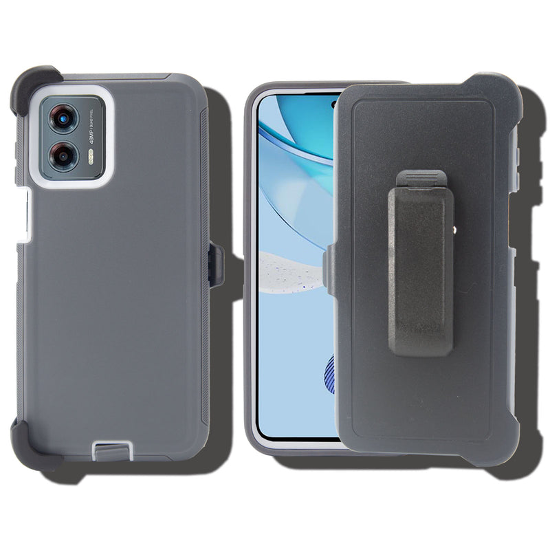 Shockproof Case for Motorola Moto G 5G (2023) Snap on Cover Clip Rugged Heavy
