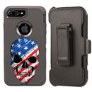 Shockproof Case for Apple iPhone 7+ 8+ Cover Clip Rugged Heavy