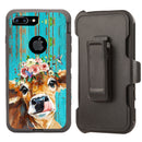 Shockproof Case for Apple iPhone 7+ 8+ Cover Clip Rugged Heavy