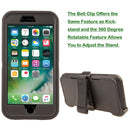 Shockproof Case for Apple iPhone 7+ 8+  Cover Clip Rugged Heavy
