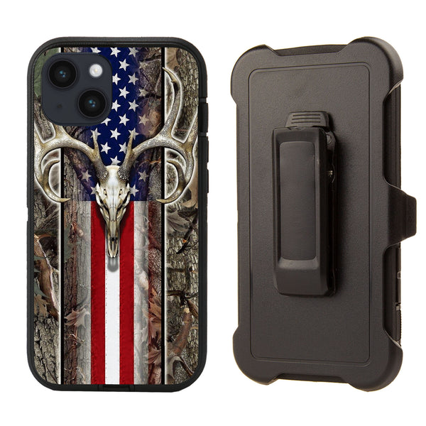 Shockproof Case for Apple iPhone 14 Plus/15 Plus (6.7 inch) Cover Rugged