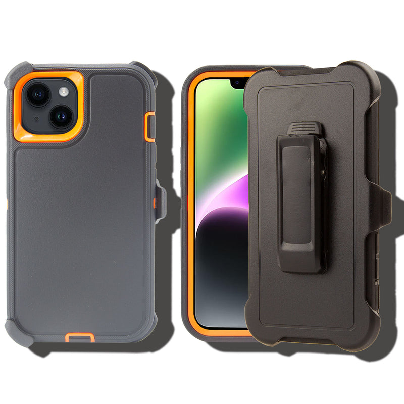 Shockproof Case for Apple iPhone 14 Cover Clip Rugged Heavy Duty