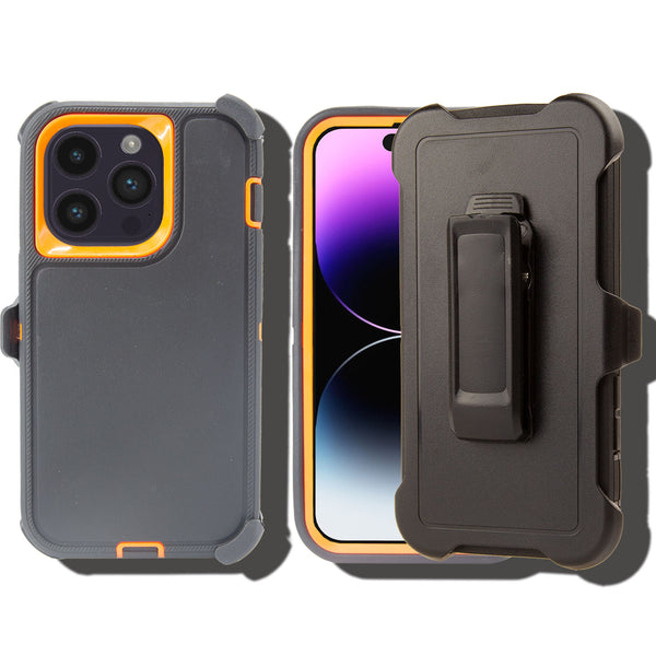 Shockproof Case for Apple iPhone 14 Pro Max Cover Clip Rugged Heavy Duty