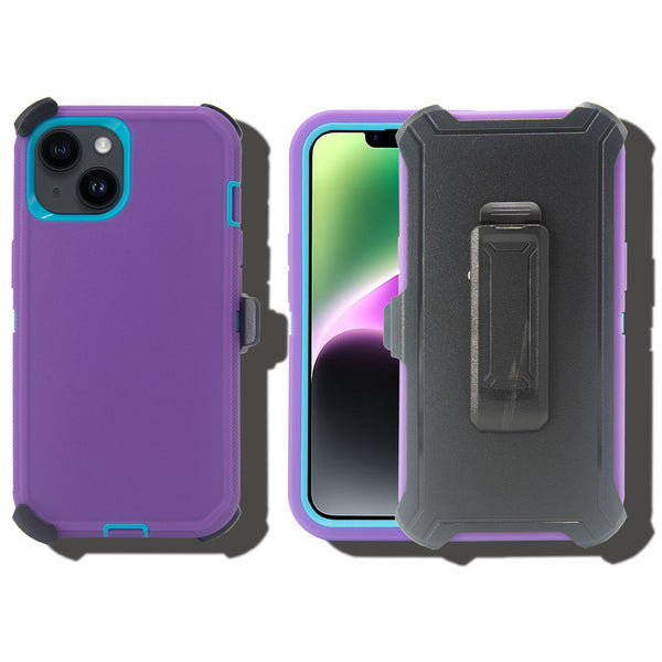 Shockproof Case for Apple iPhone 14 Pro Cover Clip Rugged Heavy Duty