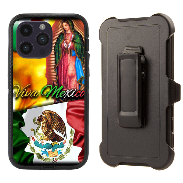 Shockproof Case for Apple iPhone 15 Pro Max Viva Mexico
