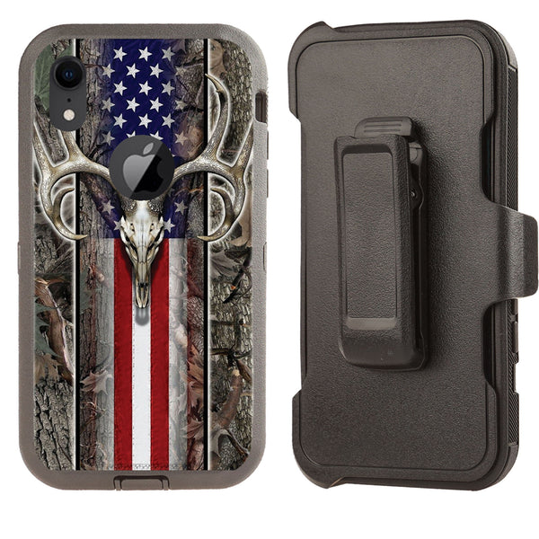Shockproof Case for Apple iPhone XR Cover Clip Heavy Duty