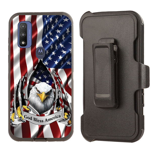 Shockproof Case for Motorola Moto G Power 2022/ G Pure/G Play(2023) Clip