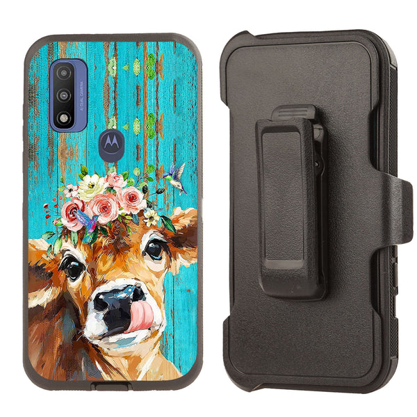 Shockproof Case for Motorola Moto G Power 2022/ G Pure/G Play (2023) Clip