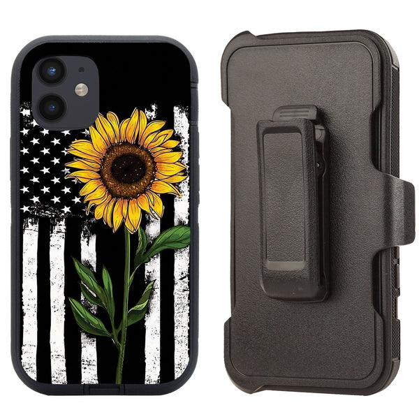 Shockproof Case for Apple iPhone 11 Pro (5.8") Sunflower Flag