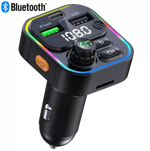 C16 22.5W Super Fast Charging Car Charger MP3 Player With Bluetooth Support TF Card and Flash Drive MP3 Car Radio
