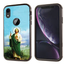 Printed Triple Layers Rugged Shockproof Case for Apple iPhone XR