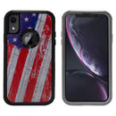 Printed Triple Layers Rugged Shockproof Case for Apple iPhone XR