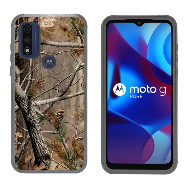 Shockproof Case for Motorola Moto G Pure/G Power (2022)/G Play 2023 Hybrid