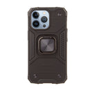 For Apple iPhone 15 Pro Max Armor Magnetic Case Hybrid Metal Ring Holder Stand