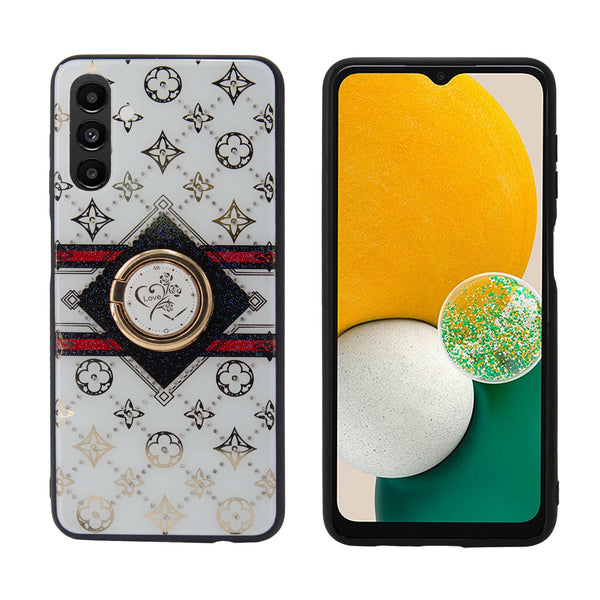 For Samsung Galaxy A13 5G Fashion Case with Ring holder