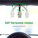 360° Adjustable Stable  Foldable Sun Visor Phone Holders 4-7 Inch Carbon Fiber