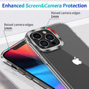Clear Hard Acrylic Shockproof Antiscratch Case Cover for Apple iphone 16