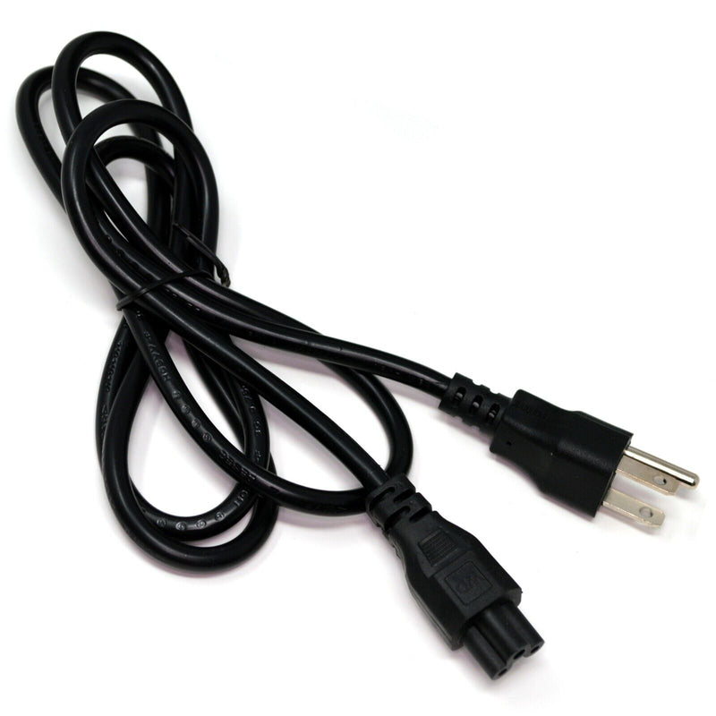 6ft 3-Prong Mickey Mouse AC Power Cord for Laptop, PC, Printers