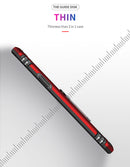 Apple iPhone 16 Plus (16+)  Armor Magnetic Case Hybrid Metal Ring Holder Stand Red