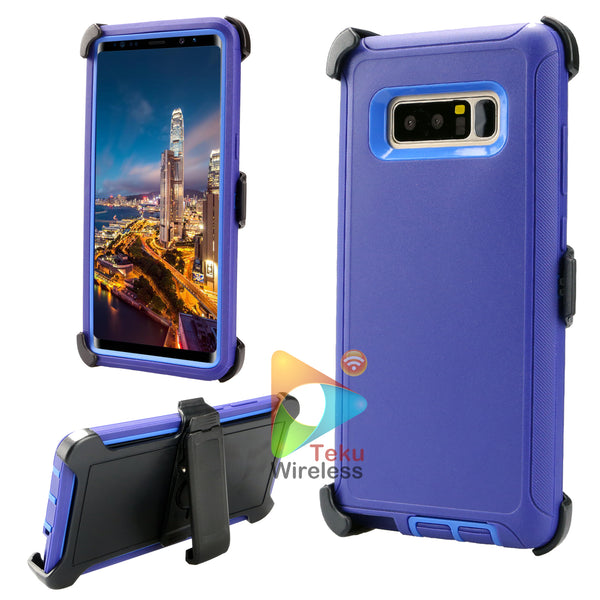 For Samsung Galaxy Note 8 Shockproof Case Cover Clip Rugged Heavy Duty