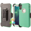 Shockproof Case for Apple iPhone XR Mint Cover Clip Rugged Heavy Duty