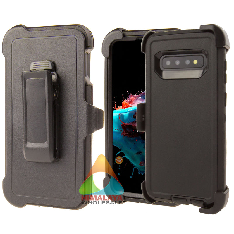 Shockproof Case for Samsung Galaxy S10 Cover Clip Rugged Heavy Duty