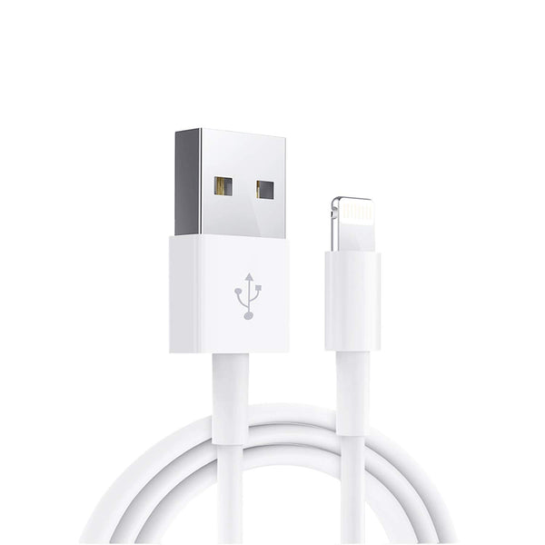 10 ft White 8-pin Lightning to USB Cable - Lightning Cables, Cables