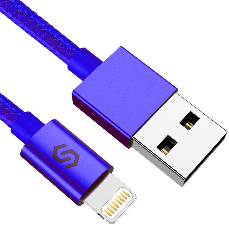10 Feet Cable Nylon Braided Fast Charging USB Cord for iPhone