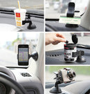 Universal 360° Rotating Car Windshield Mount Holder Clip Stand Bracket for Cell Phone