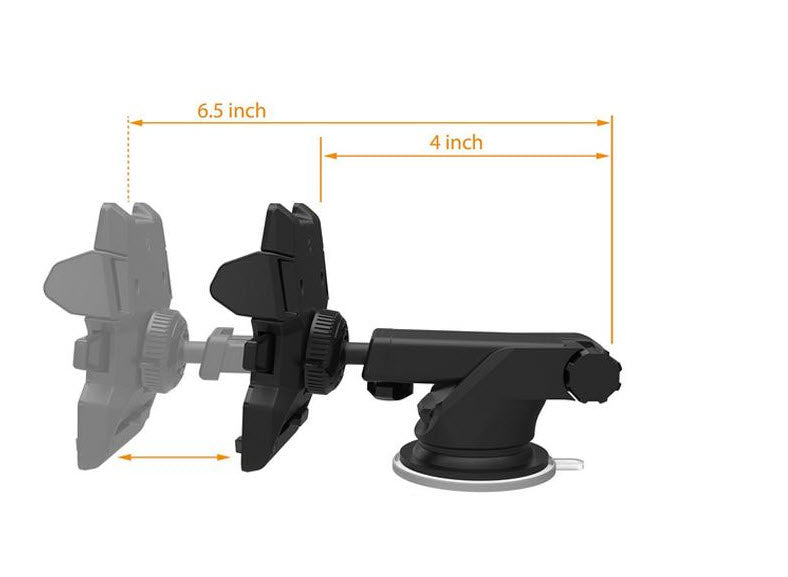 Phone Universal Car Mount Long Neck Windshield Dashboard Cell Phone Holder Car Phone Mount