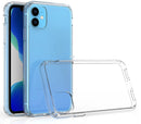 Clear Hard Acrylic Shockproof Antiscratch Case Cover for Apple iphone 11 6.1"