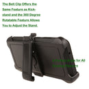 Shockproof Case for Samsung Galaxy S20 Ultra Camouflage Clip Cover Rugged Heavy