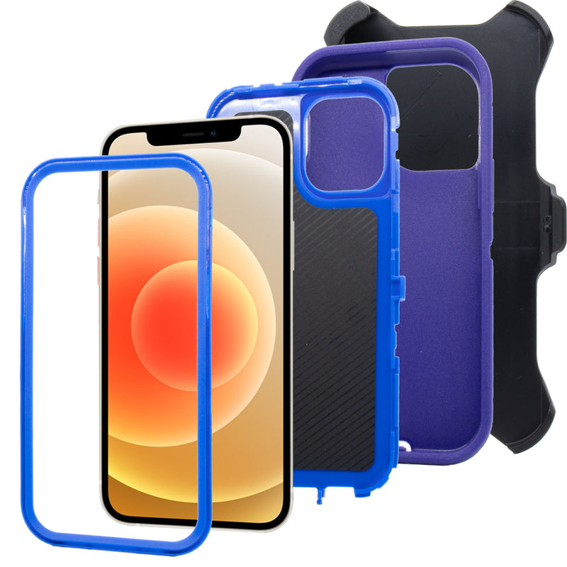 Shockproof Case for Apple iPhone 12 Mini 5.4" Cover Clip Rugged Heavy Duty