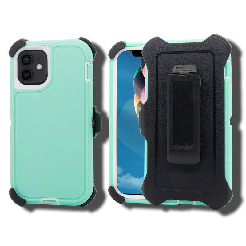 Shockproof Case for Apple iPhone 12 Mini 5.4" Mint Cover Clip Rugged Heavy Duty
